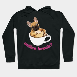 French Bulldog Dog coffee lovers Hoodie